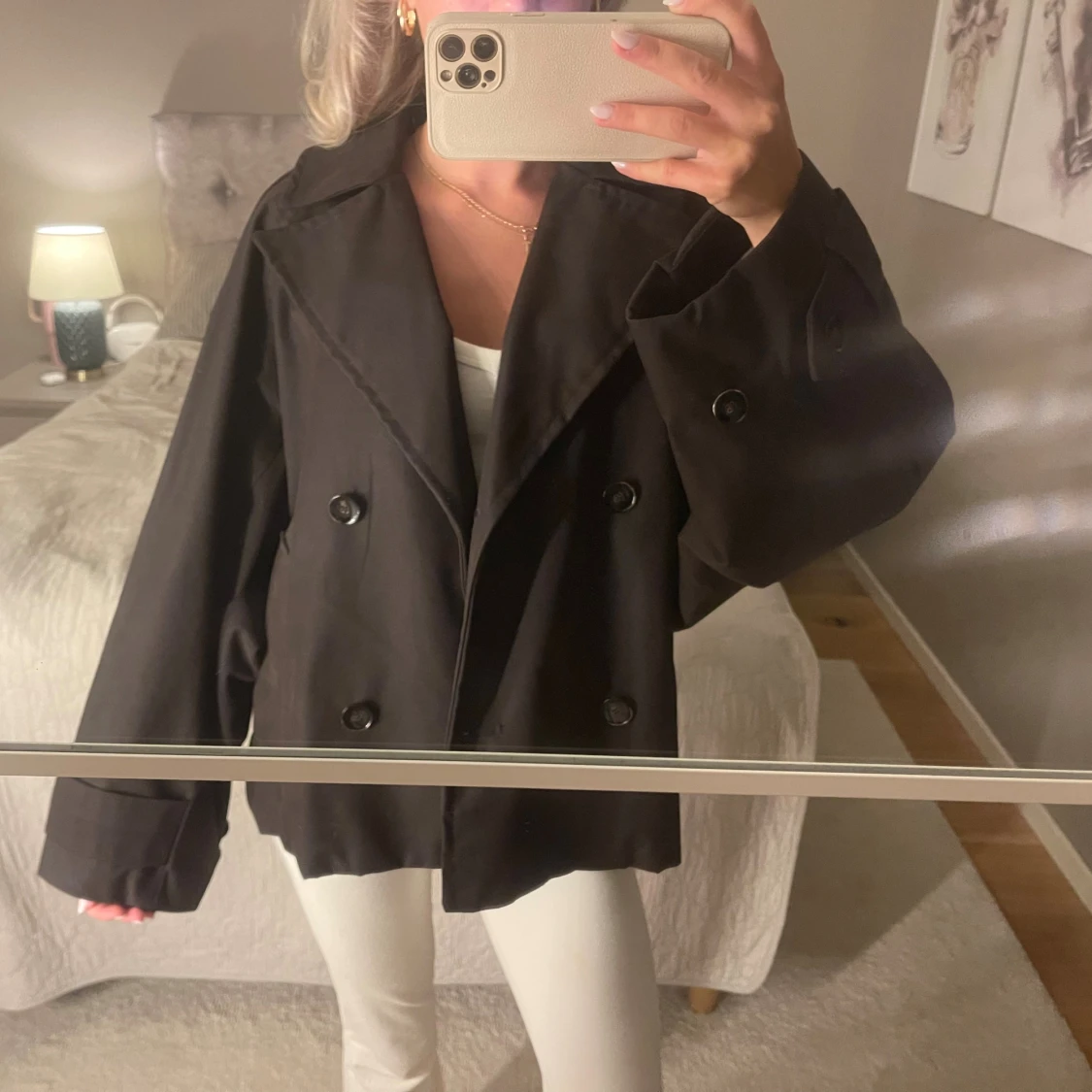 Kort trenchcoat från Zara
