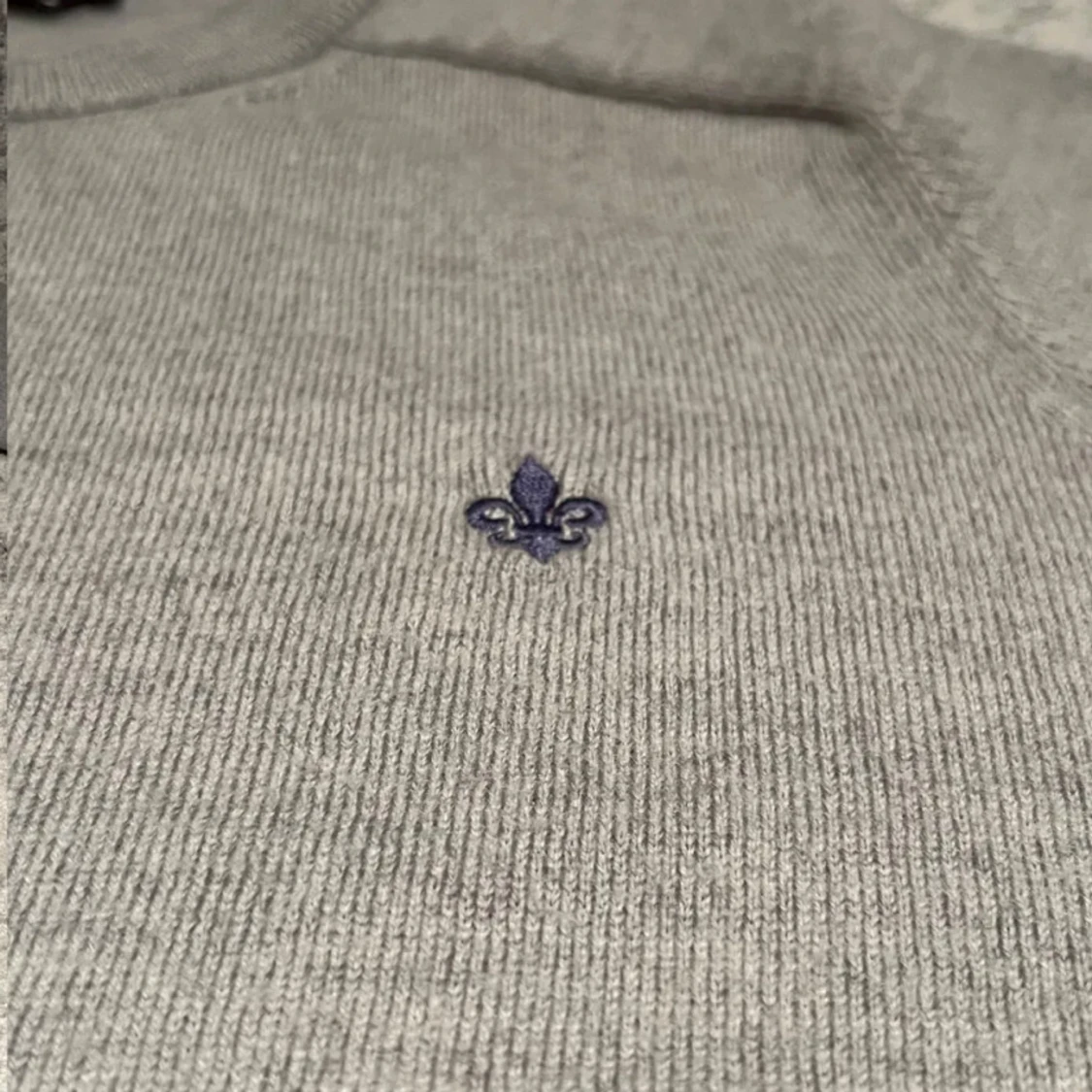 Grå Morris merinoulltröja  M - 1