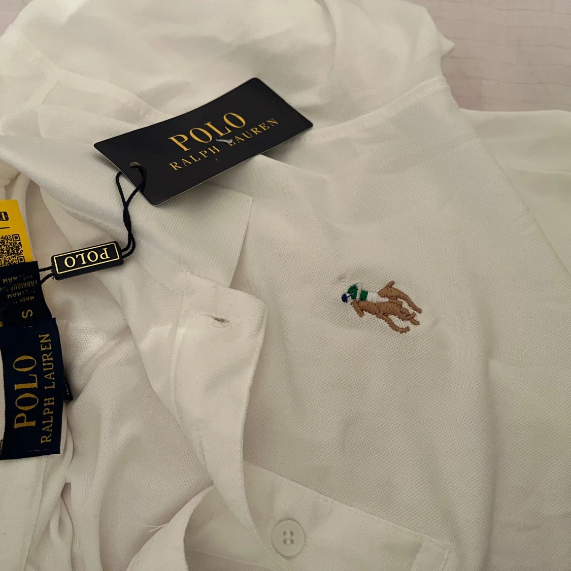 Vit pikétröja från Polo Ralph Lauren - 2