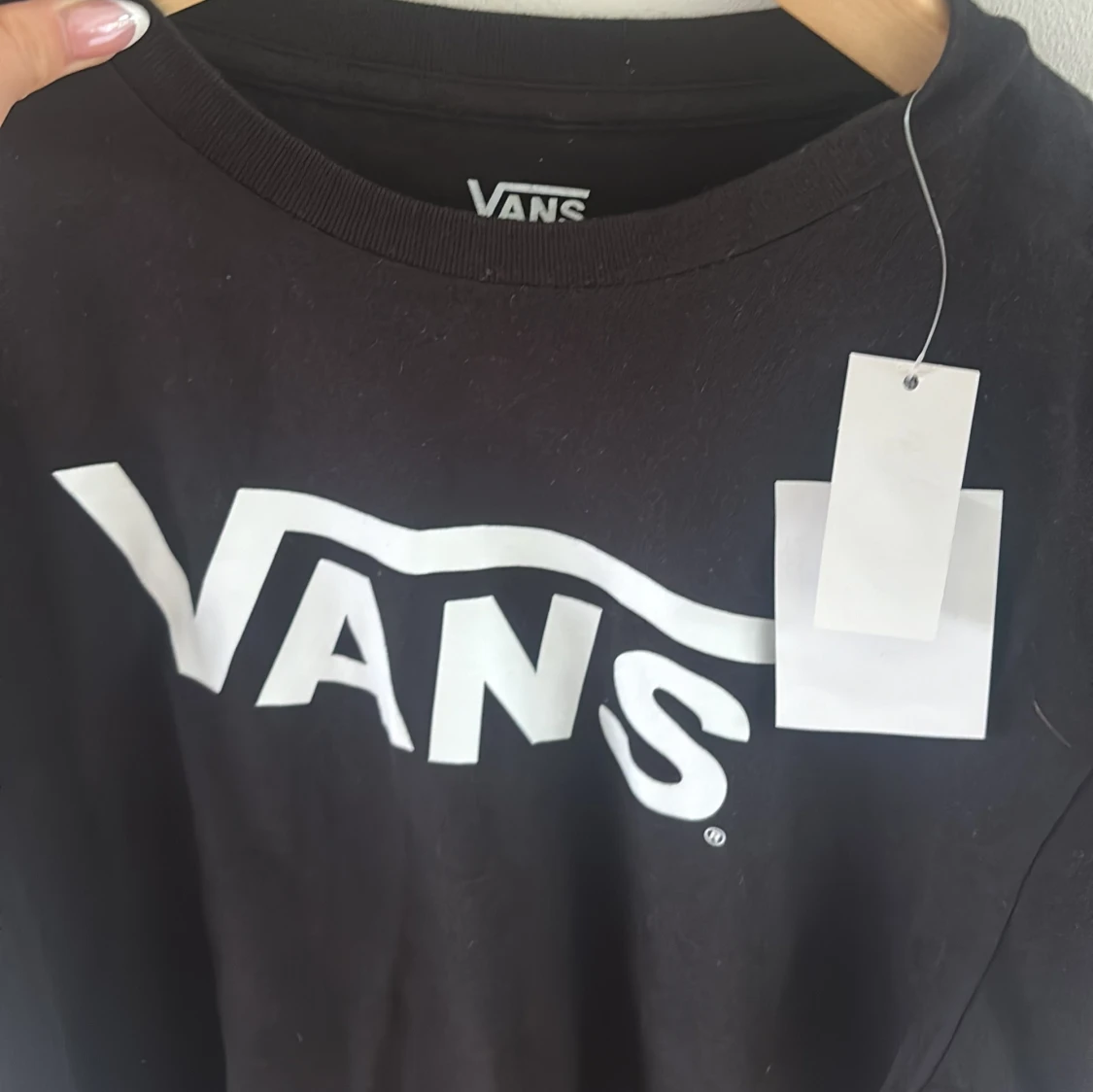Svart Vans t-shirt med logga XL - 1