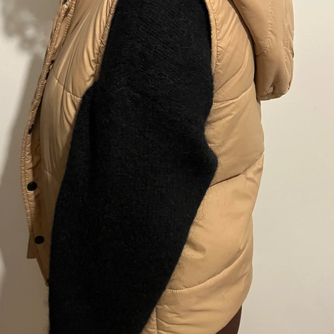 Beige/ ljusbrun väst  - 4