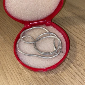 Silverfärgat halsband från Atlas Jewellery - Snyggt och stilrent halsband i silverfärg från Atlas Jewellery, Dubai. Kedjan har ingen stempel men är äkta. Den är liten