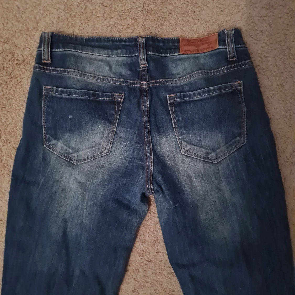 Blå jeans från zara - 1