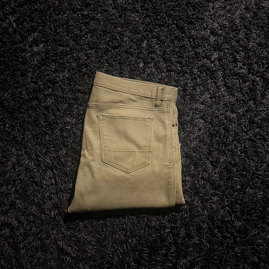 Grå slim jeans i storlek 34/32