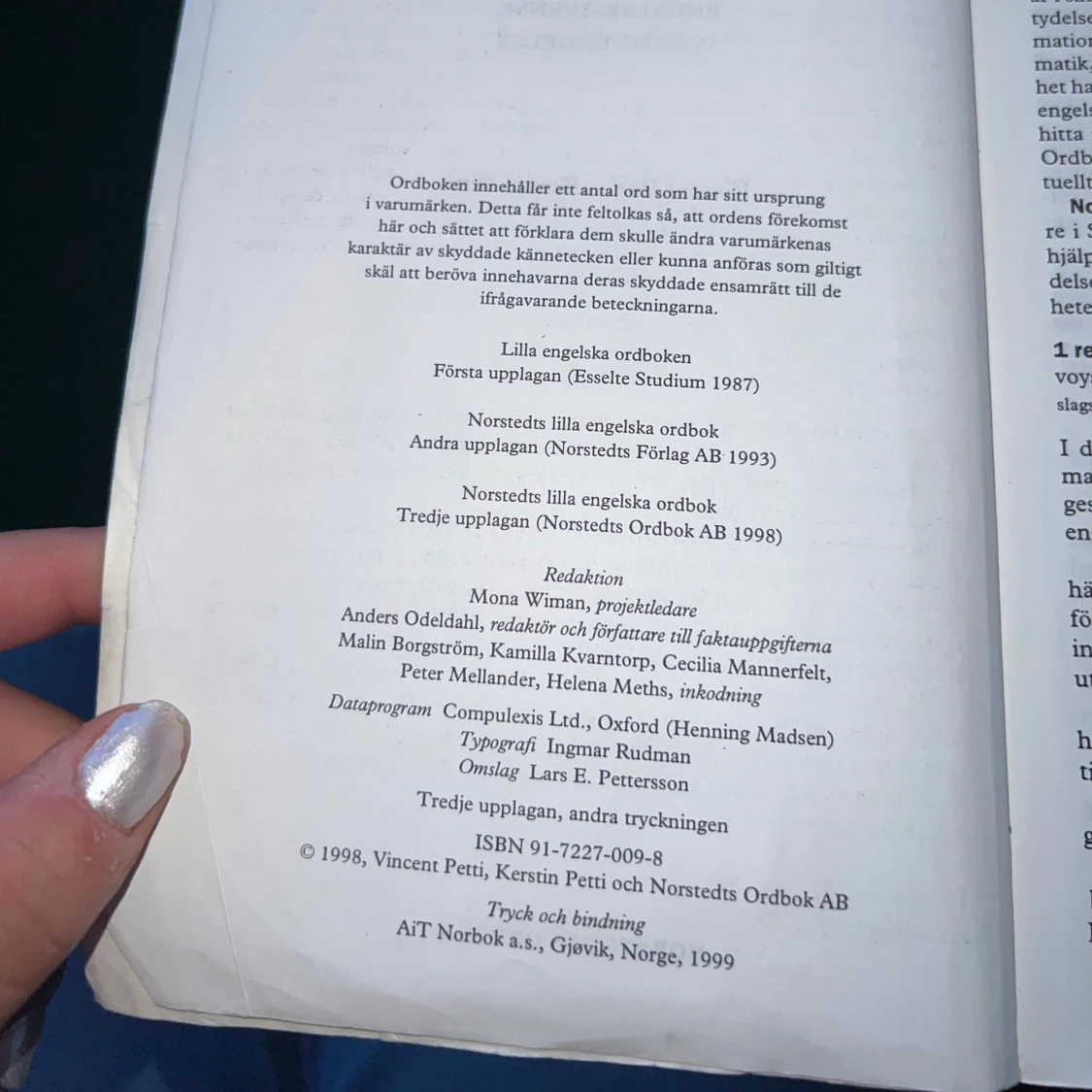 Norstedts lilla engelska ordbok - 2