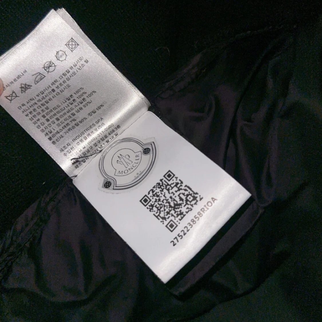 Svart Moncler jacka - 3