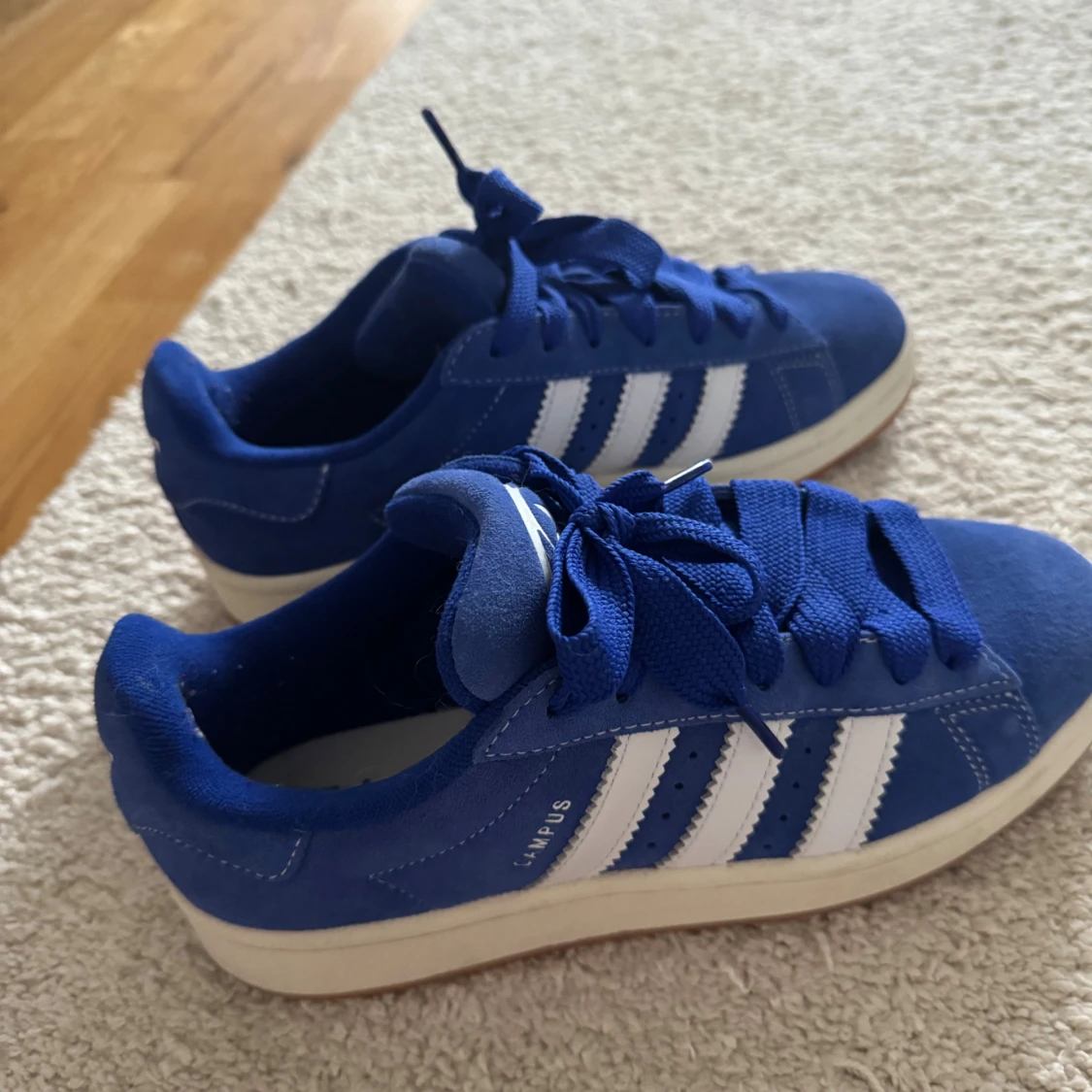 Blå adidas Campus sneakers - 1