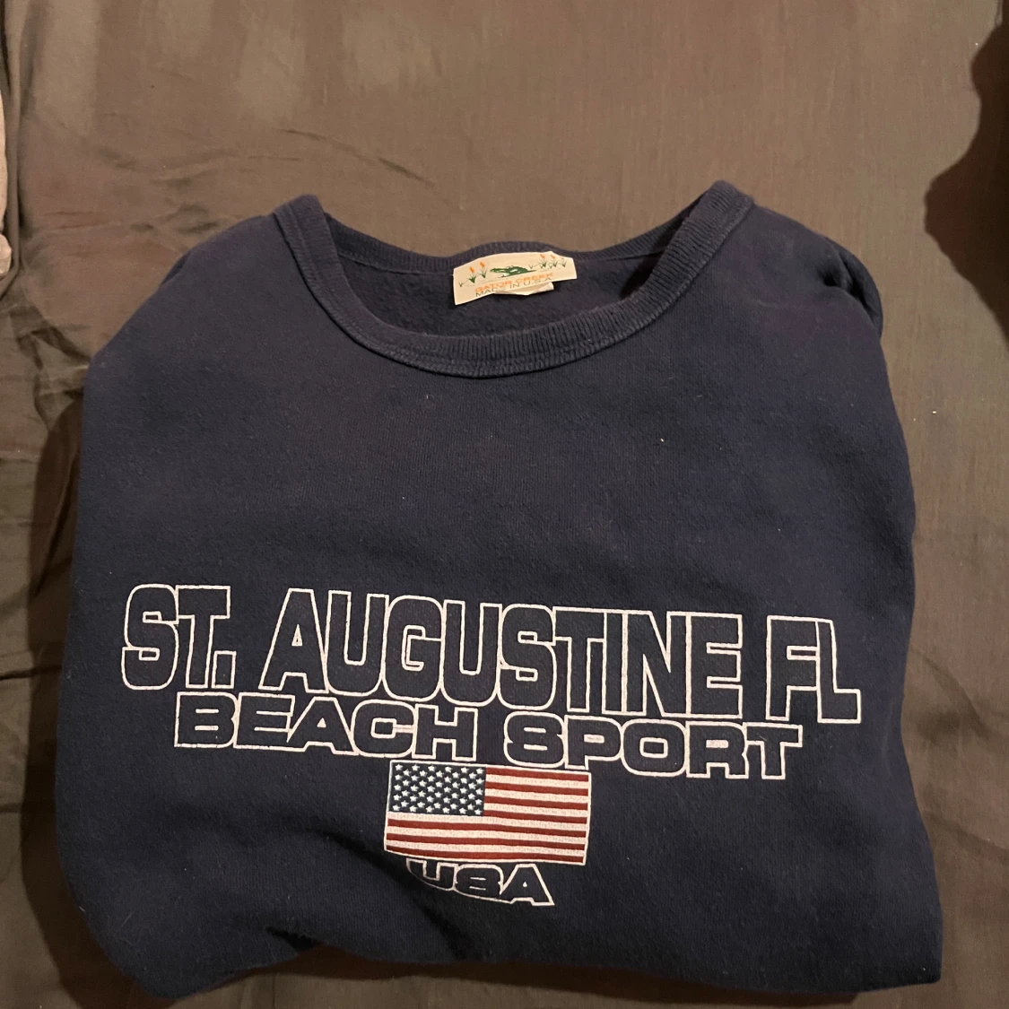 Marinblå sweatshirt St. Augustine FL