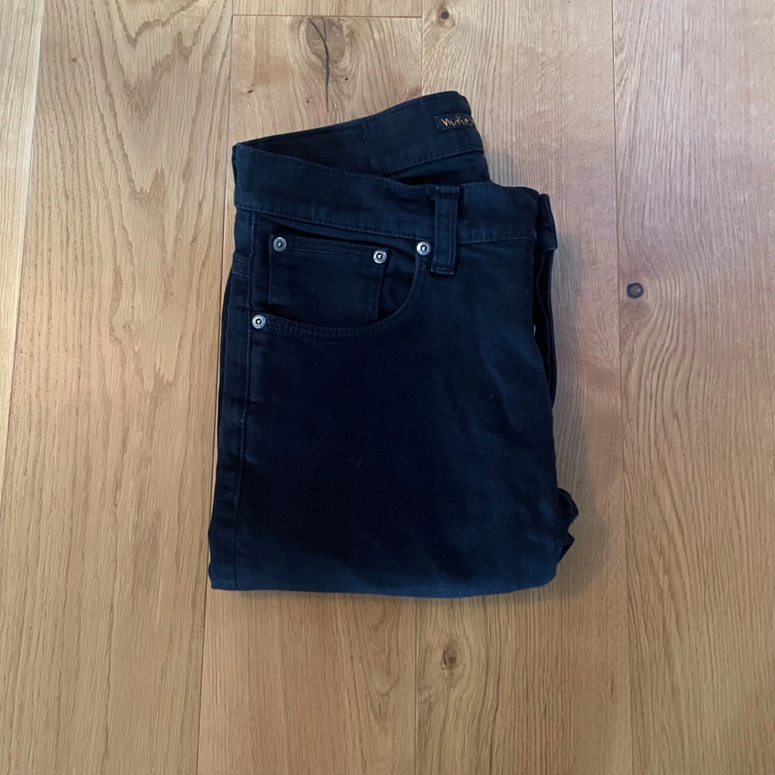 Svarta Slim fit Nudie Jeans  - 2