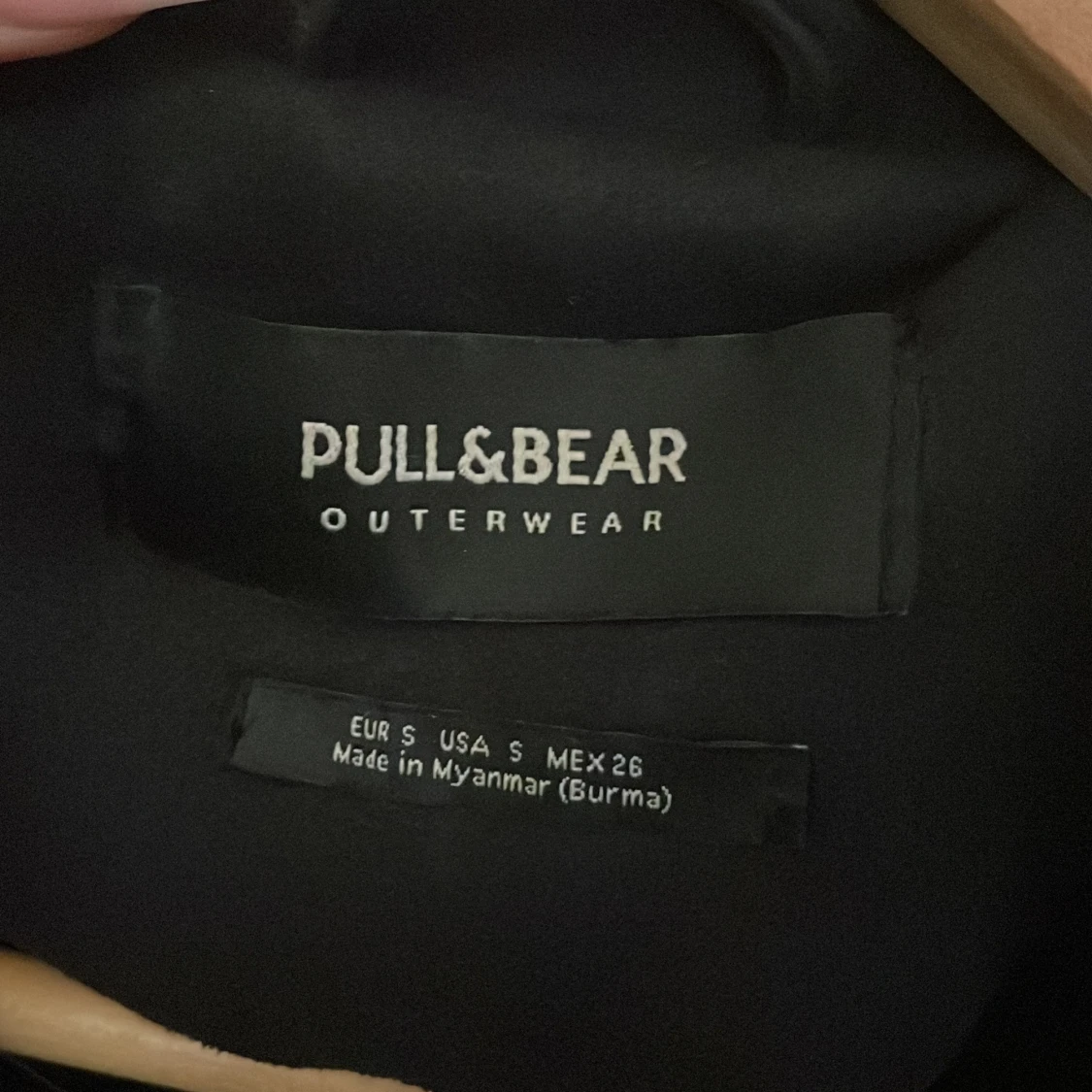 Svart mocka jacka från Pull&Bear - 2