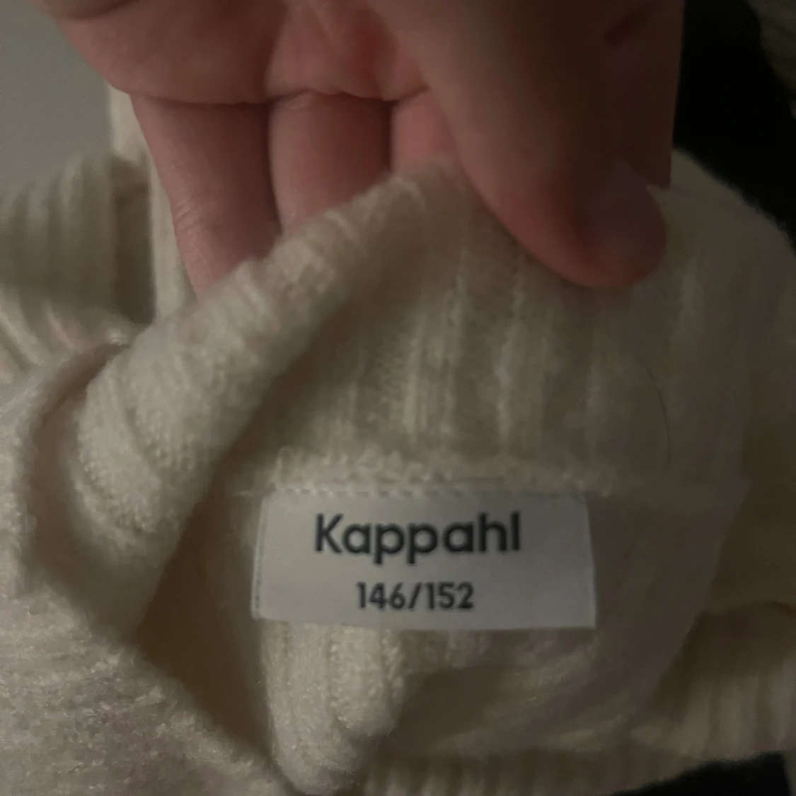 Offshoulder ribbad tröja från Kappahl - 3