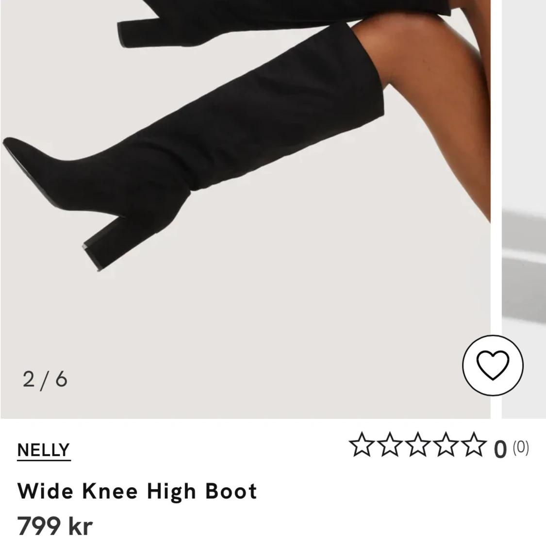 Wide knee high boot - 4