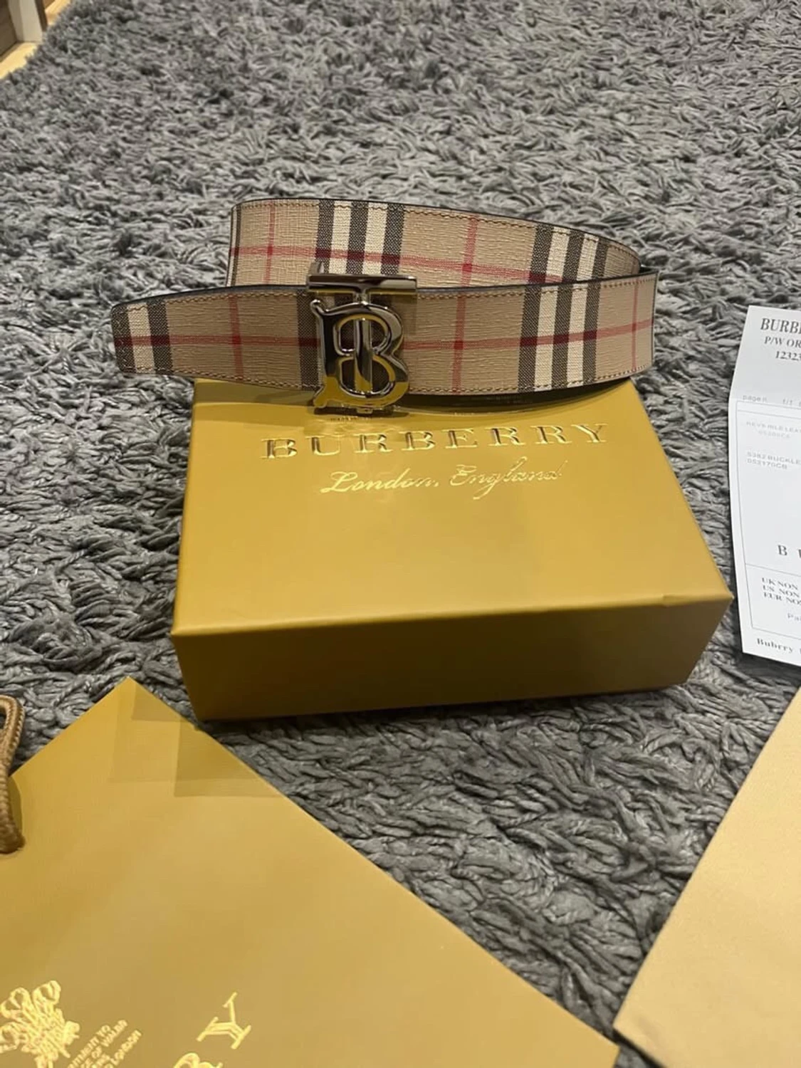 Burberry bälte - 6