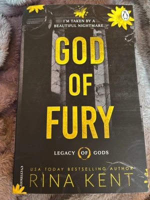 God of Fury - En mörk och intensiv berättelse om Brandon och Nikolai, där passion, besatthet och farliga hemligheter kolliderar. Perfekt för dig som gillar spänning, starka känslor och relationer som utmanar gränser. Säljer den då de inte va en bok för mig utan utan fick den i ett hemligt bok paket så den är aldrig läst ur. 