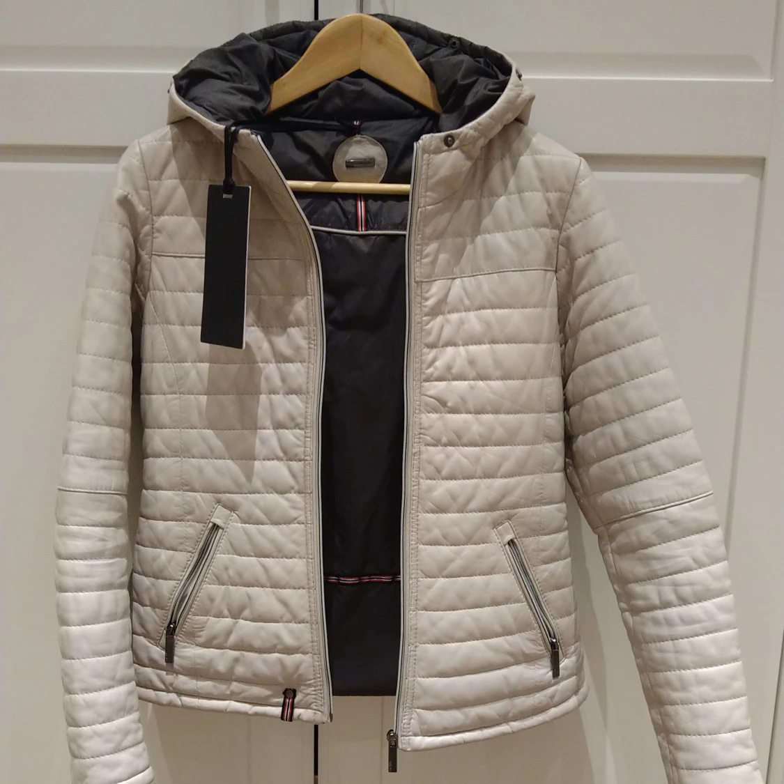 Oakwood varm läderjacka nyskick