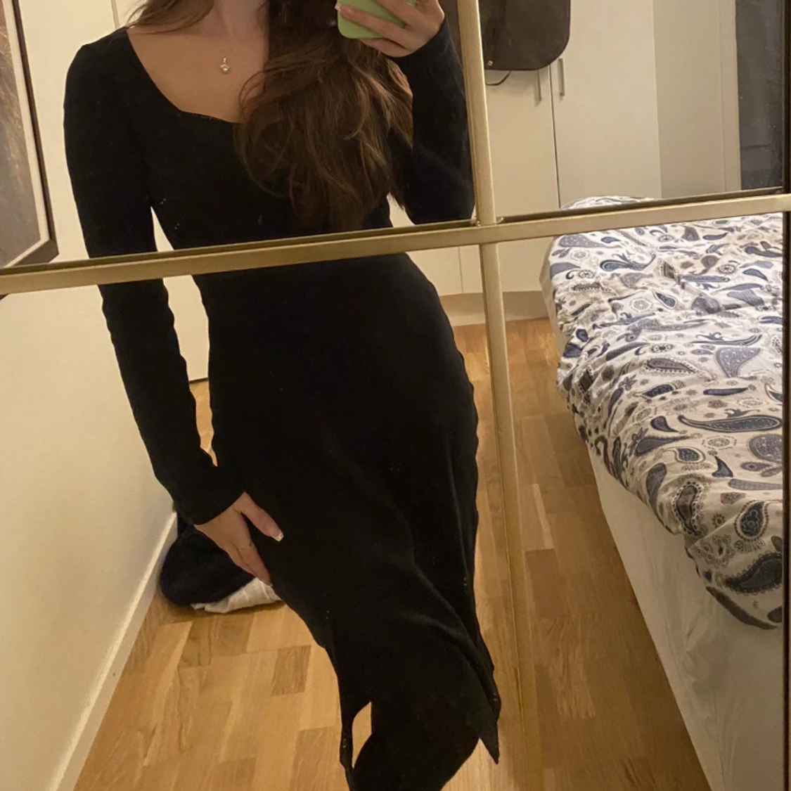 Svart långklänning 