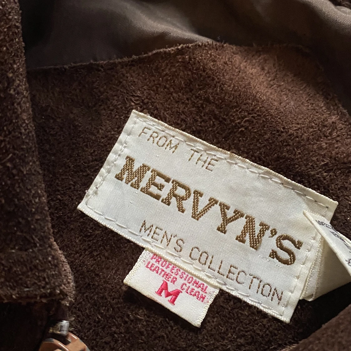 Vintage Stilig Mocka Jacka - 91