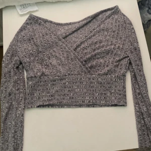 Långärmad grå topp - Långärmad grå kort topp 