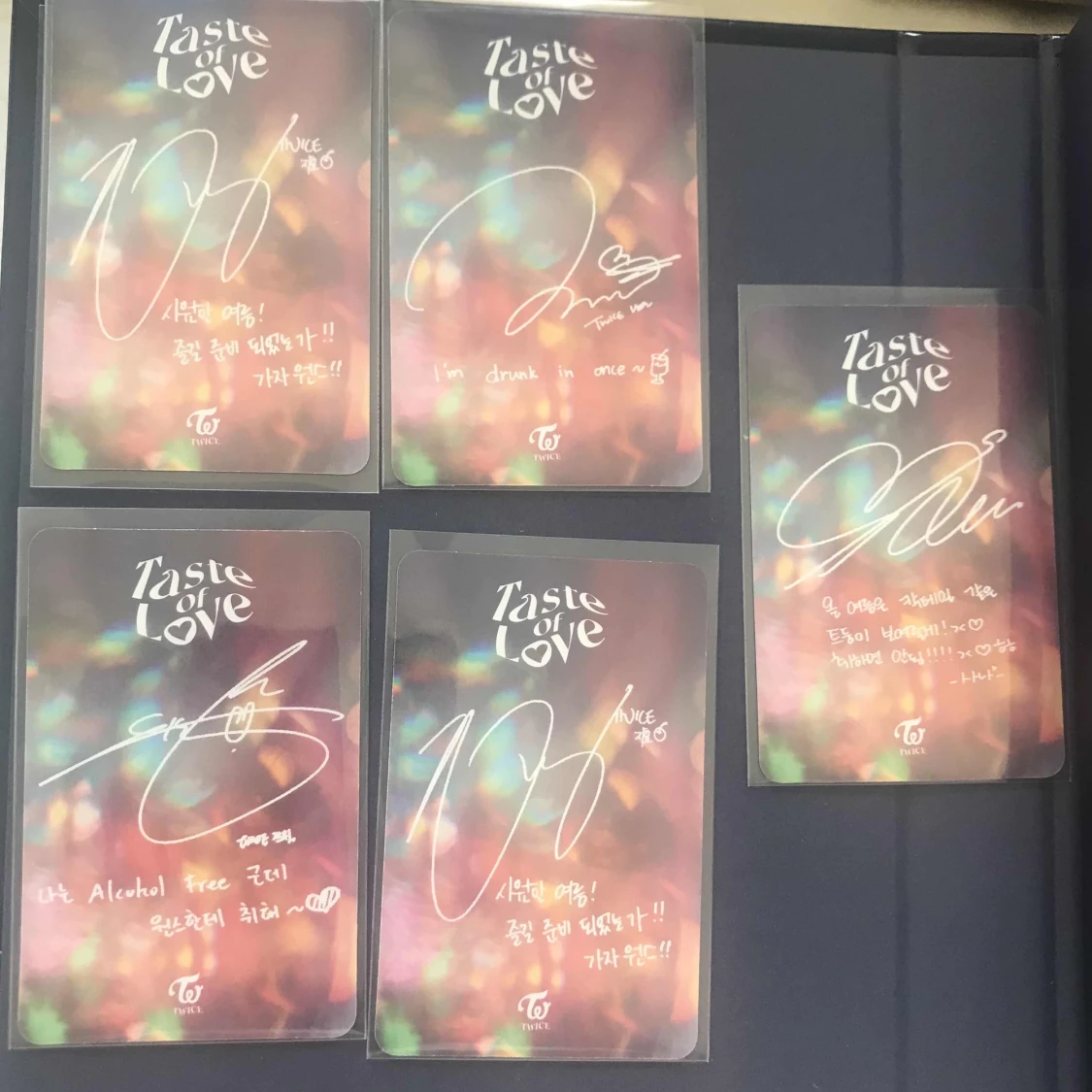 TWICE PCS (Taste Of Love - tzuyu, sana, jihyo x2 nayeon  - 90