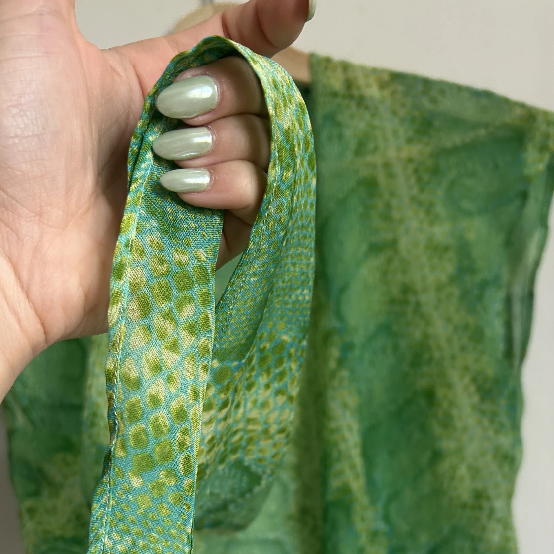 Strandtunika i transparent tyg 🏝️  - 91