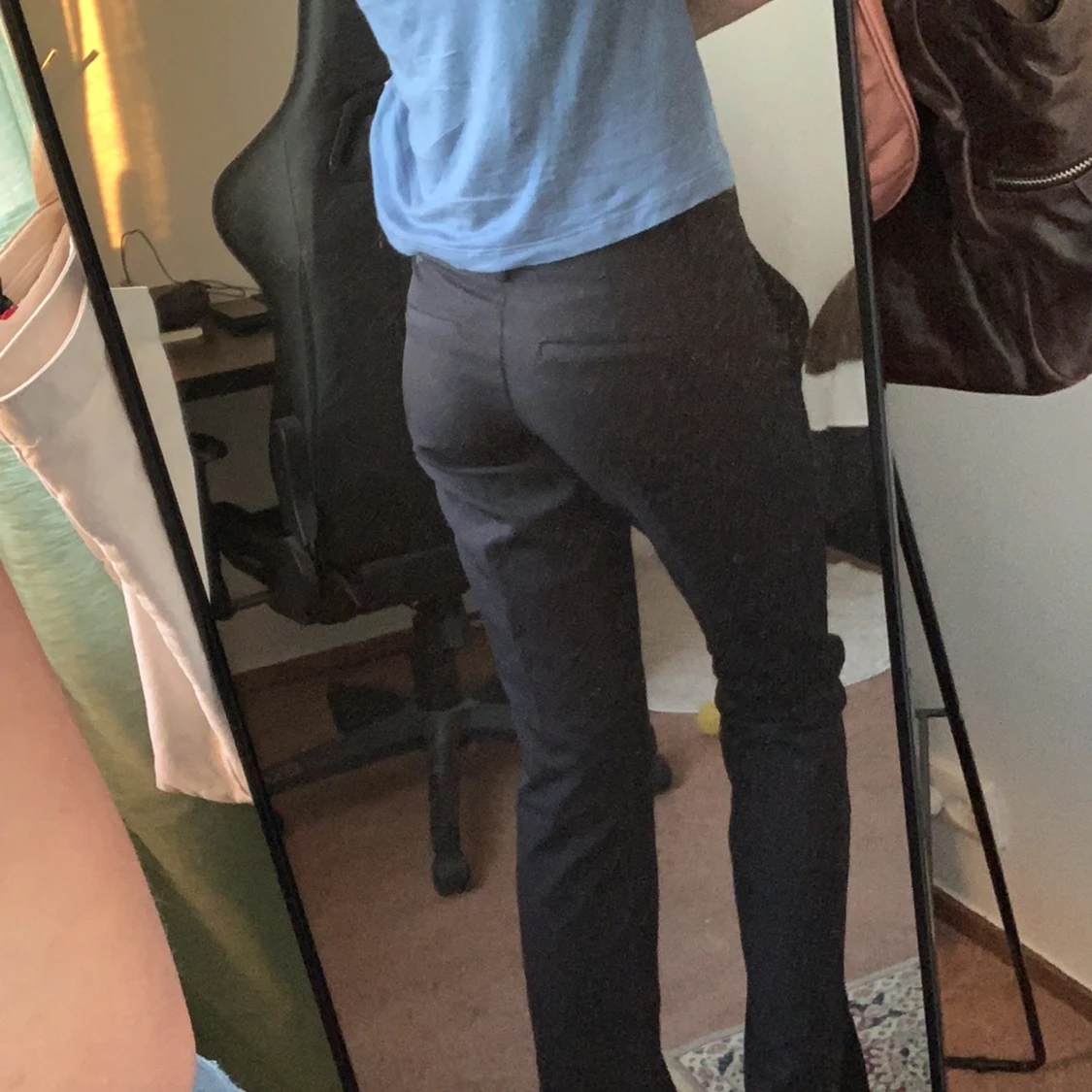 Lågmidjade kostymbyxor  - 90