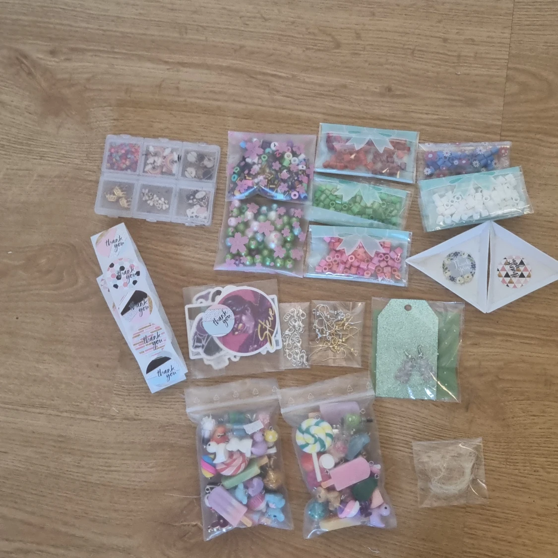 Stor berlock samling/kitt