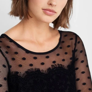 Långklänning - Vacker långklänning med spets detaljer Ny Storlek 36