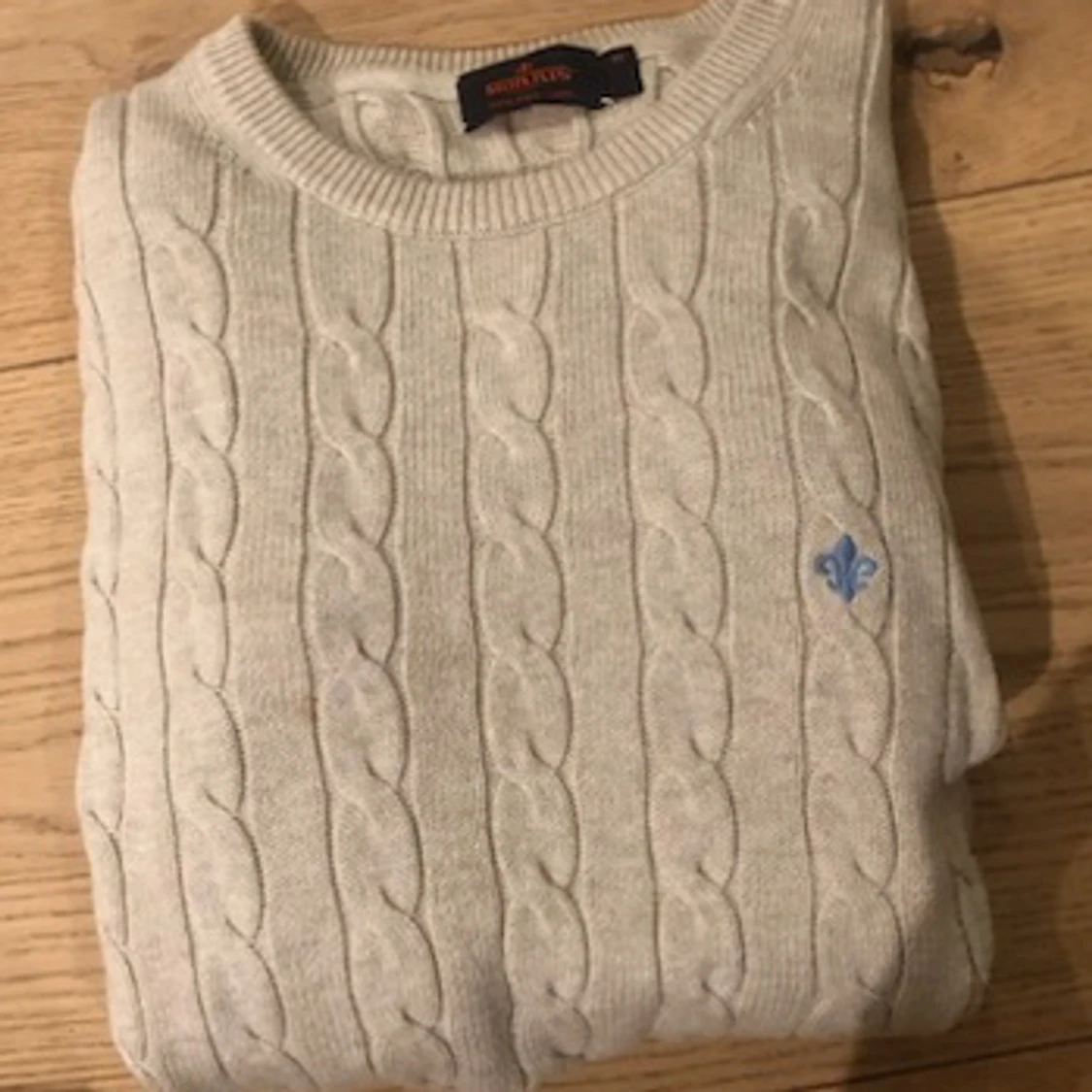 Kabelstickad Morris Tröja - 90