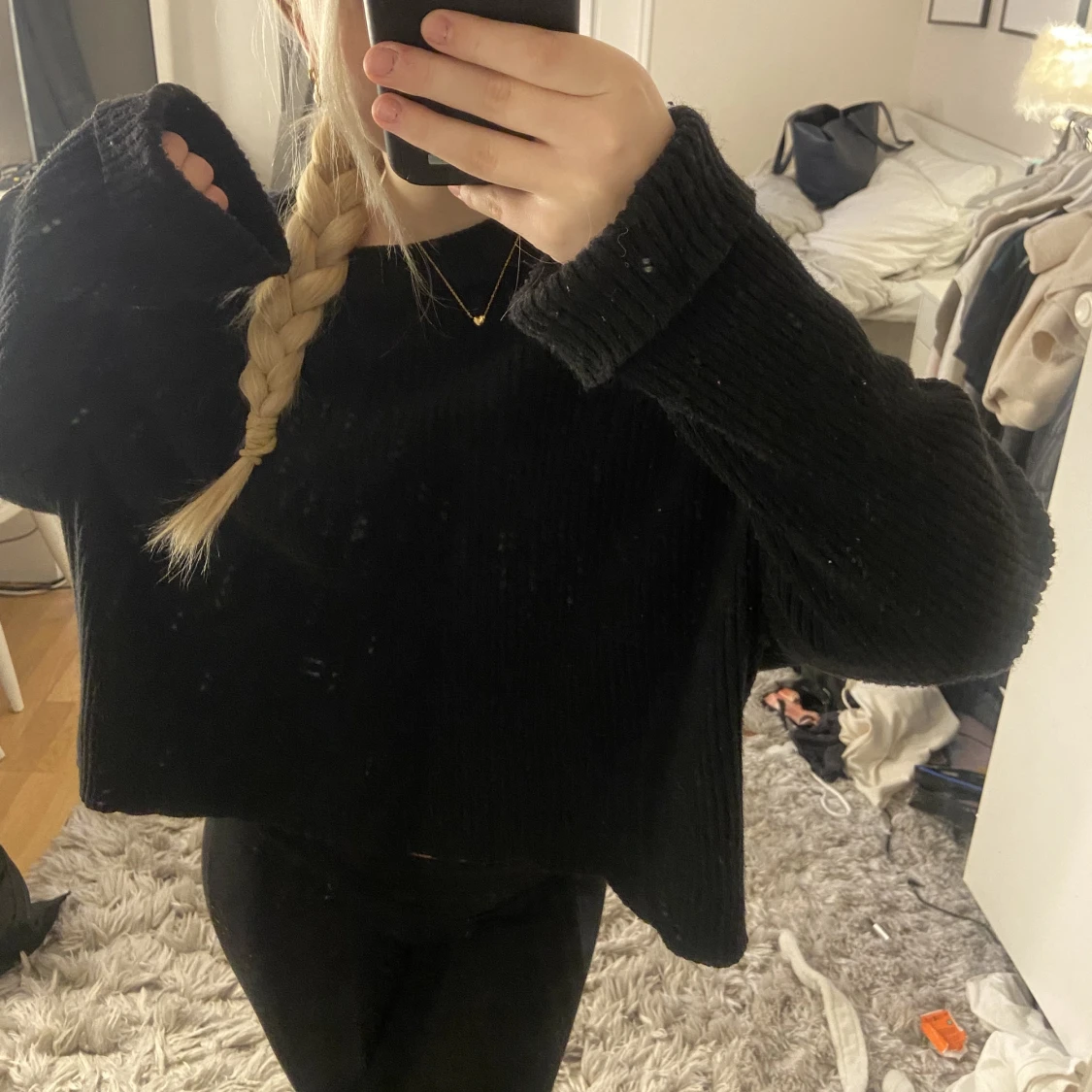 stickad tröja  - 90