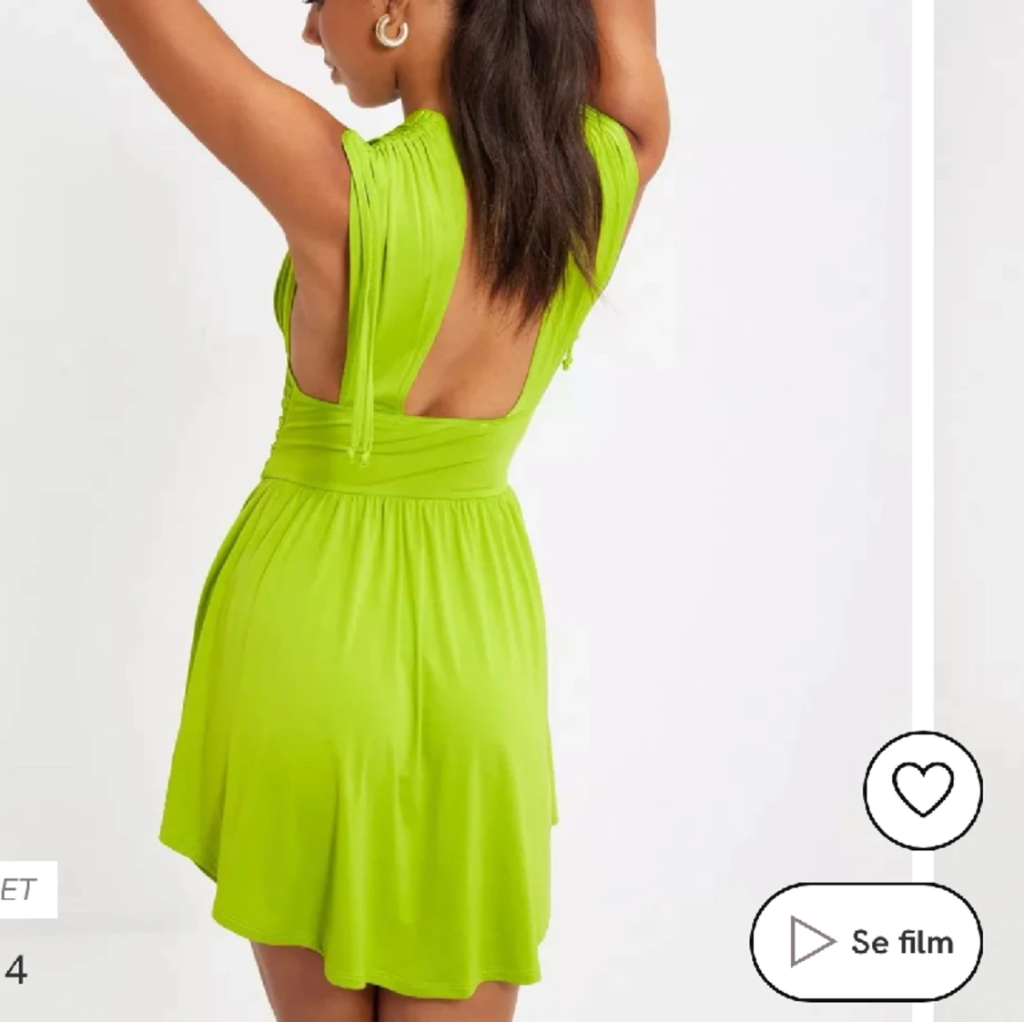 Grön klänning - 90