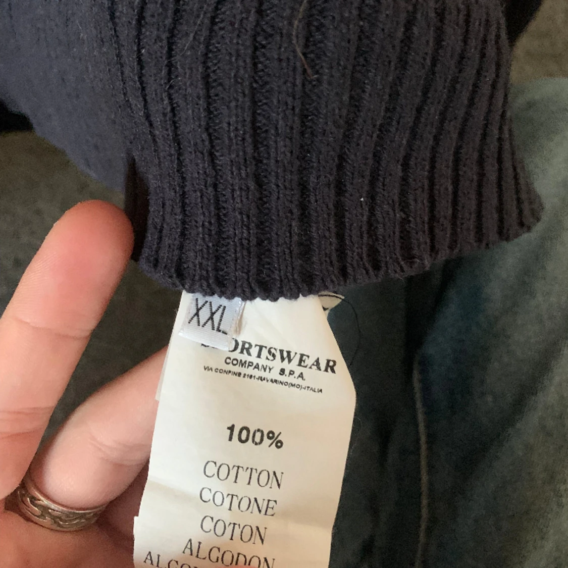 Stone Island halv zip  - 91