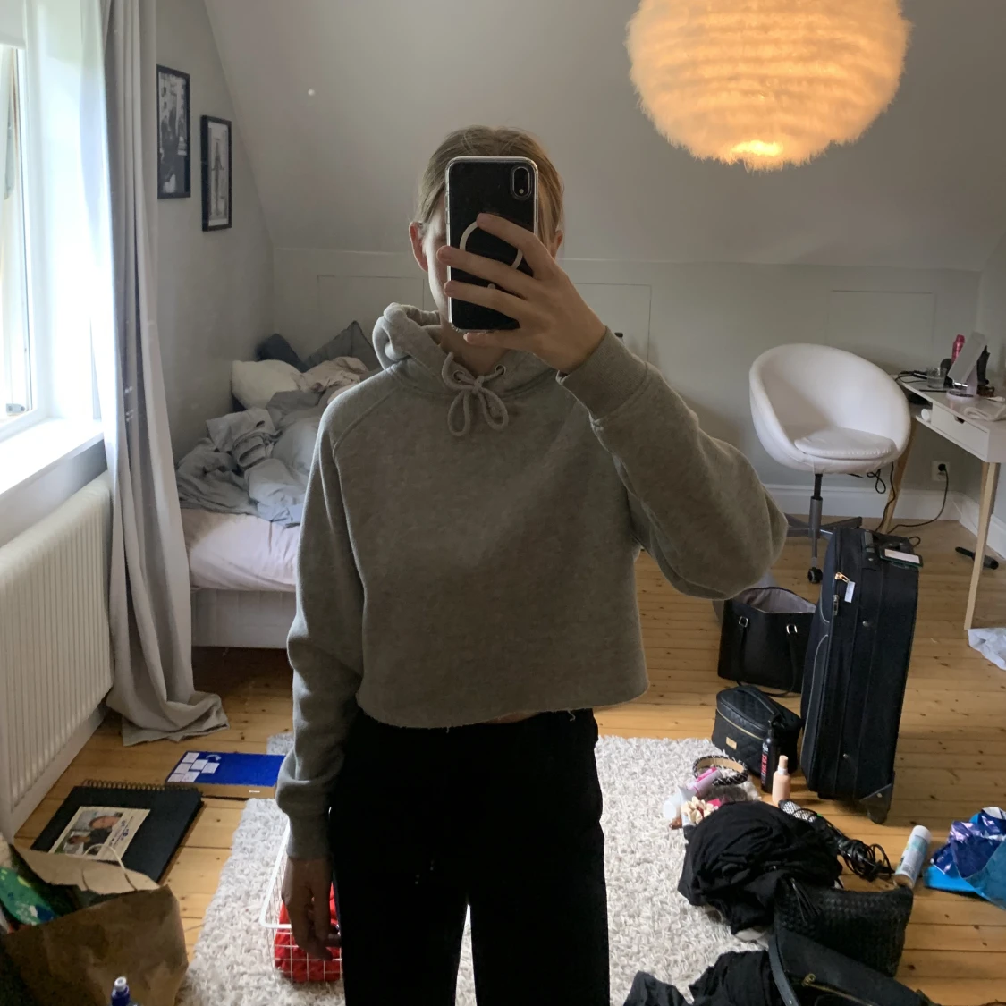 Hoodie från bikbok