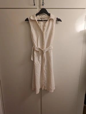 White beige summer dress  - Worn only a few times. Looks great.