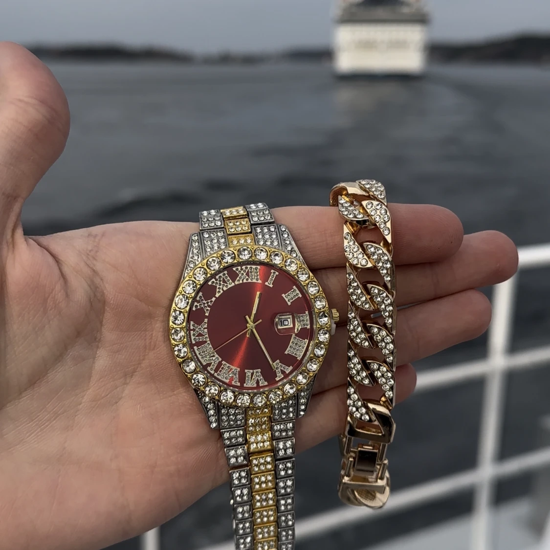 klocka med armband  - 90