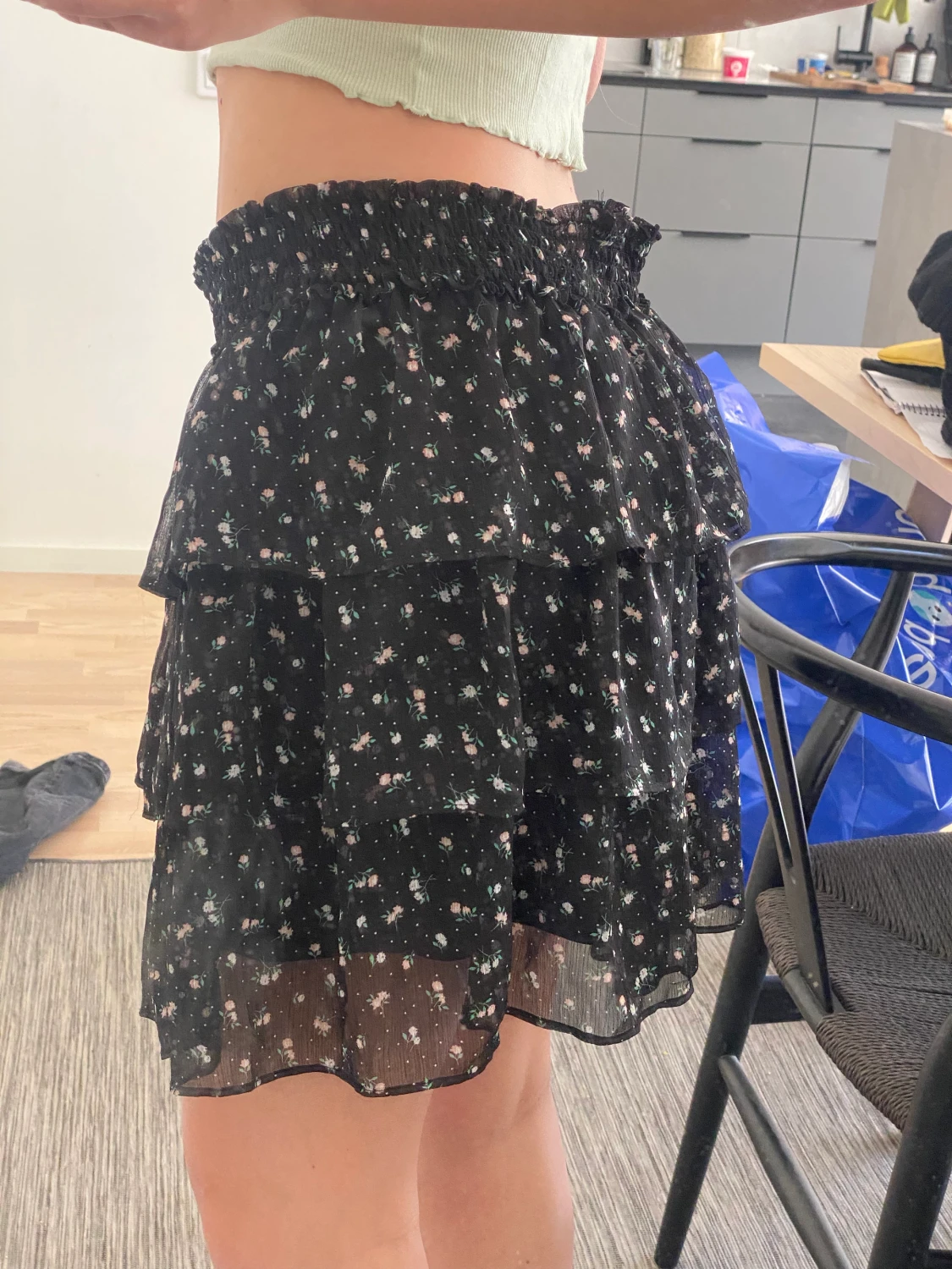 Kjol med mönster - 90