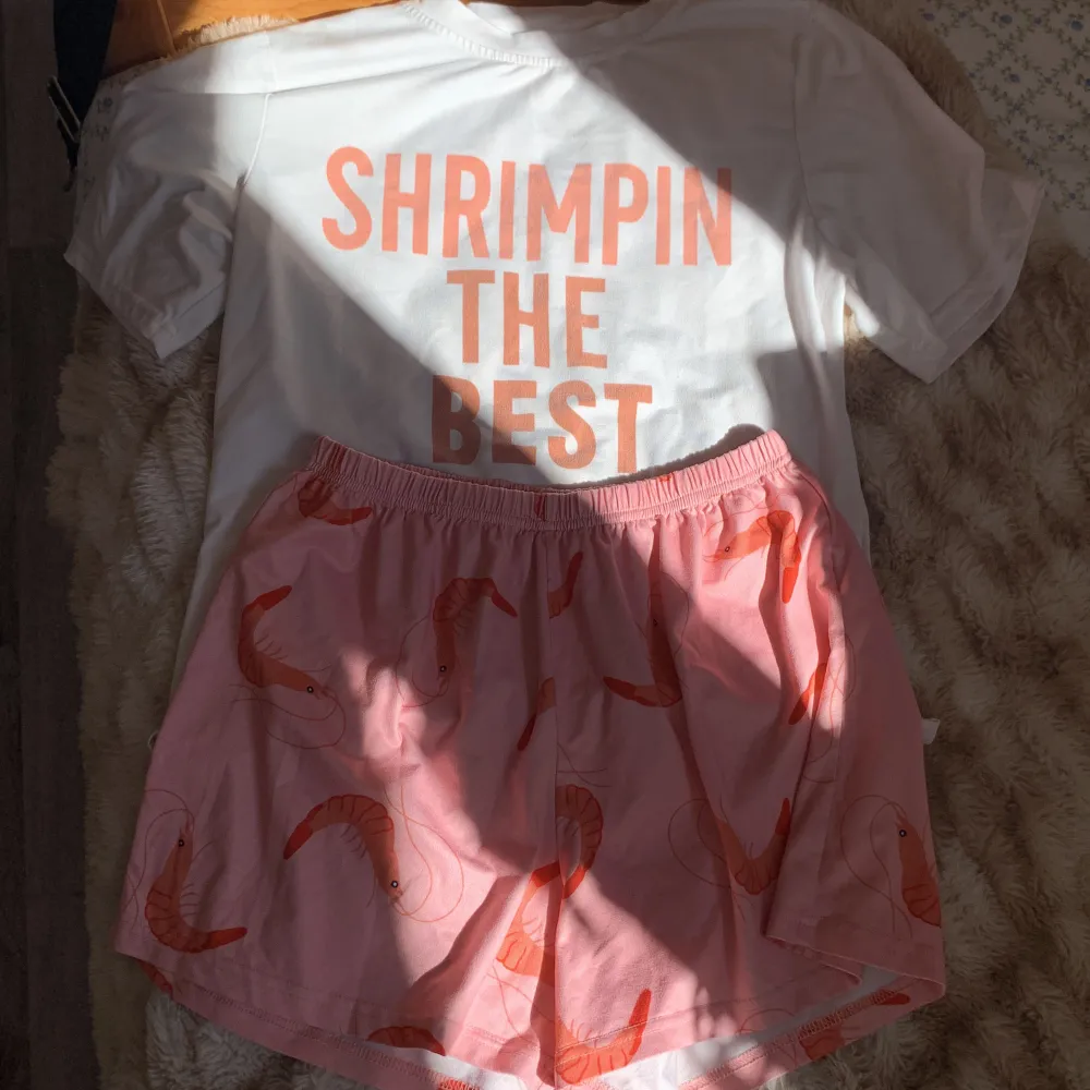 🦐 Shrimp pjs 🦐 🦐Ej använd  🦐Ny 🦐Rök&djurfritt. Shorts.