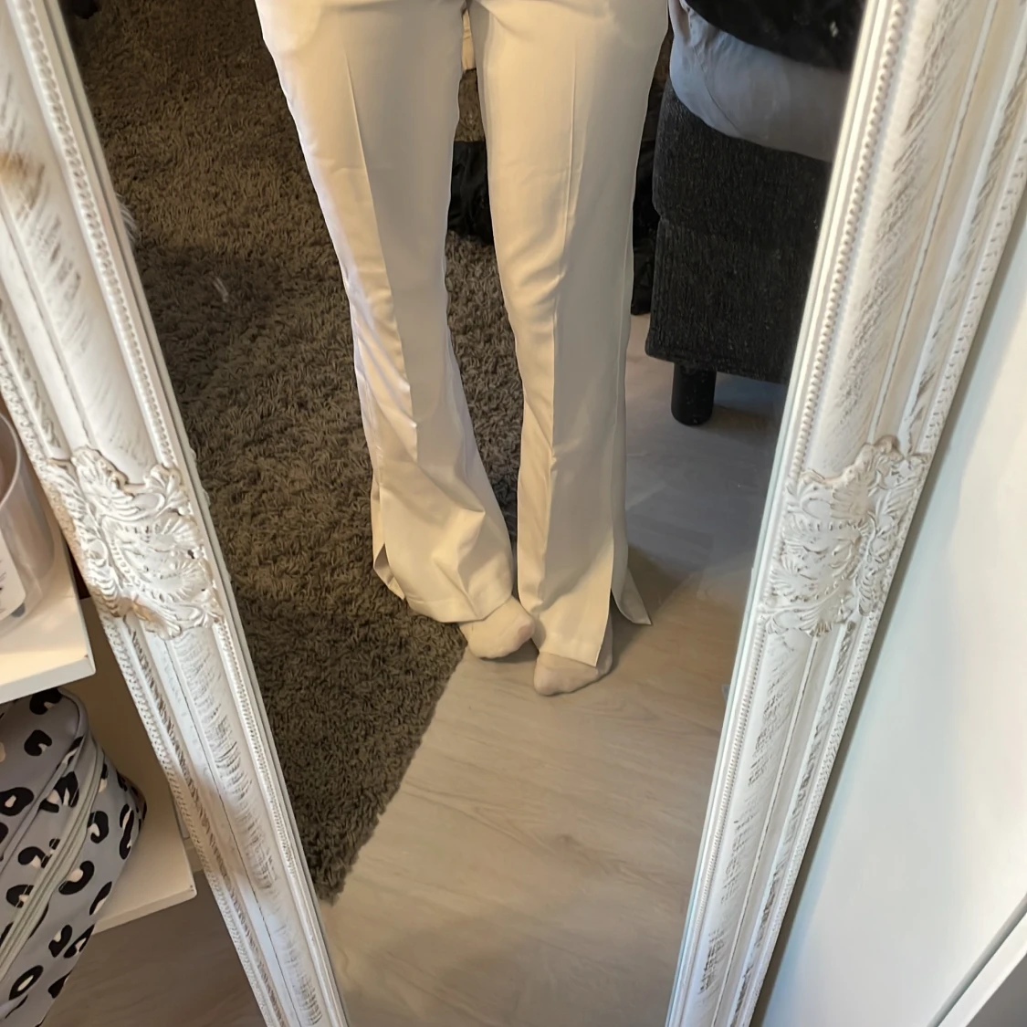 Vita kostymbyxor vera bikbok - 90