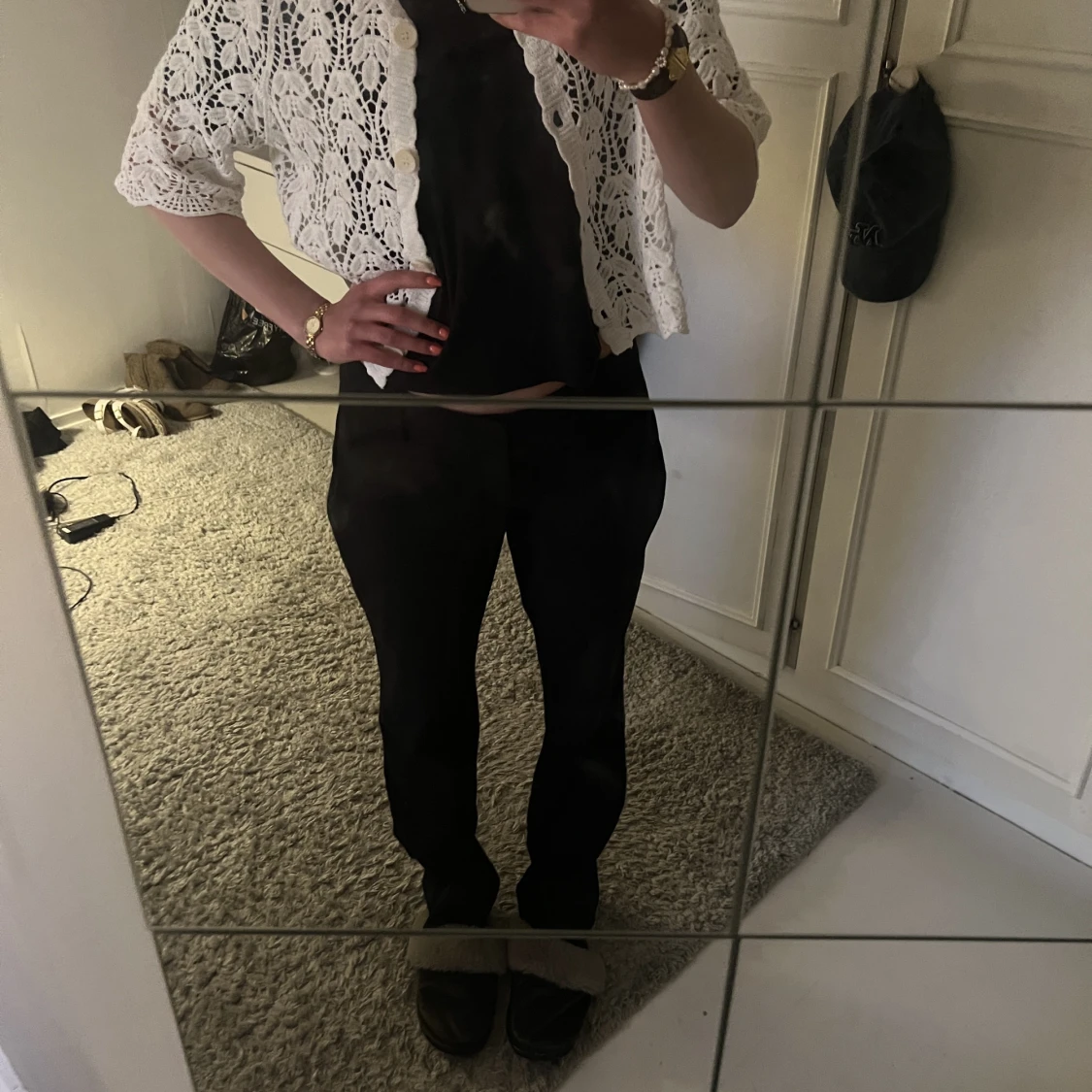 Svarta kostymbyxor-Calvin Klein  - 90