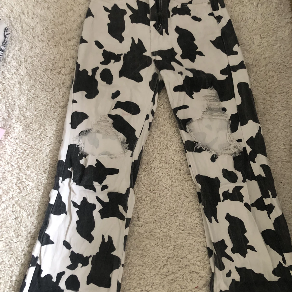 Byxor svart/ vit - 90