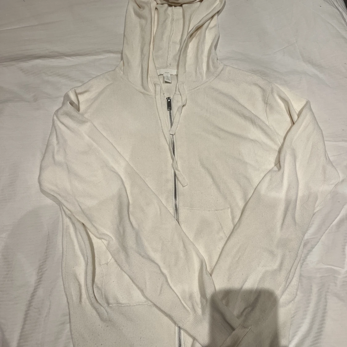 Stickad tröja med dragkedja  - 90