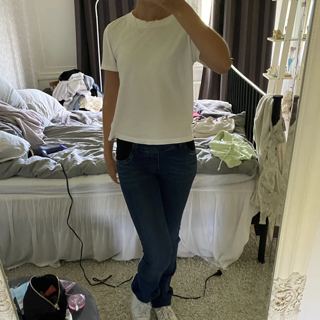 Lågmidjade jeans