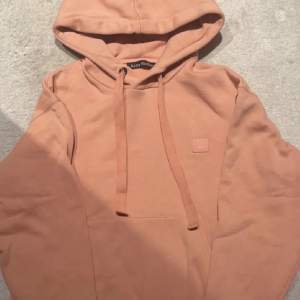 En acne studios hoodie, den har en pytteliten fläck (syns knappt)  lite över märket. Köpt för ca 3000