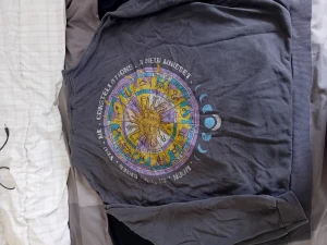 Pull&Bear Hoodie - Pull&Bear hoodie med tryck