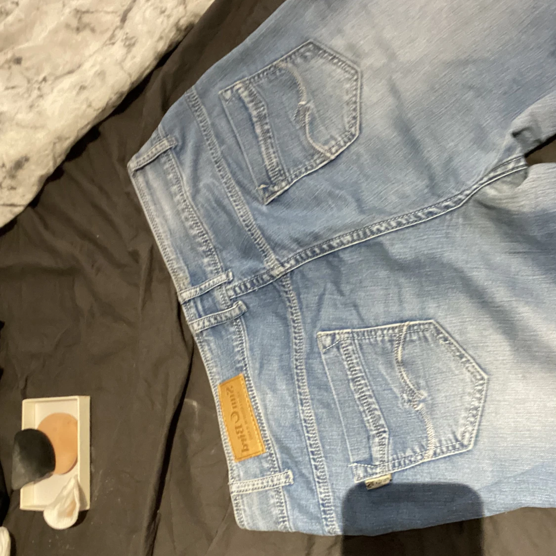 Lågmidjad jeans med bootcut 💕