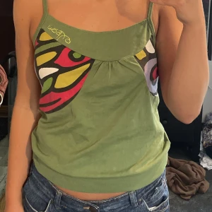 Oxbon Linne - Grönt linne med mönster