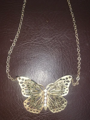 Halsband fjärril - I bra sick bara lite missfärgat bakom 