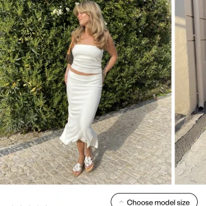 Djerf kjol & topp - Säljer denna kjolen & topp som är helt slutsåld, storlek S i båda🌸 som nytt i skicket!!