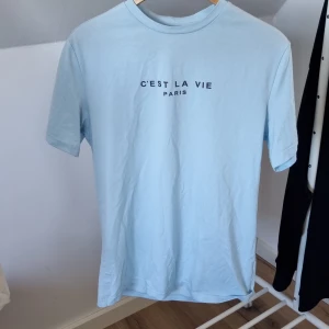 Blå t-shirt - Snygg blå t-shirt 