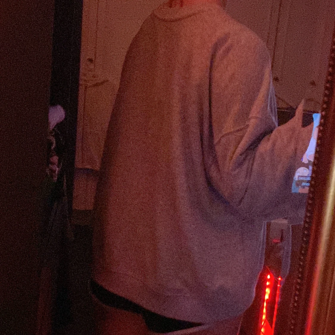 Grå sweatshirt - 91