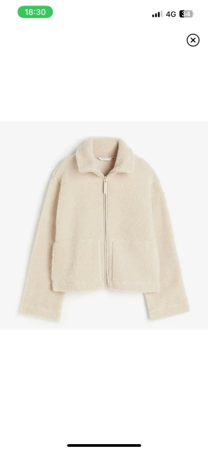 teddy jacka  - super fin teddyjacka i nyskick från hm! ❤️ 